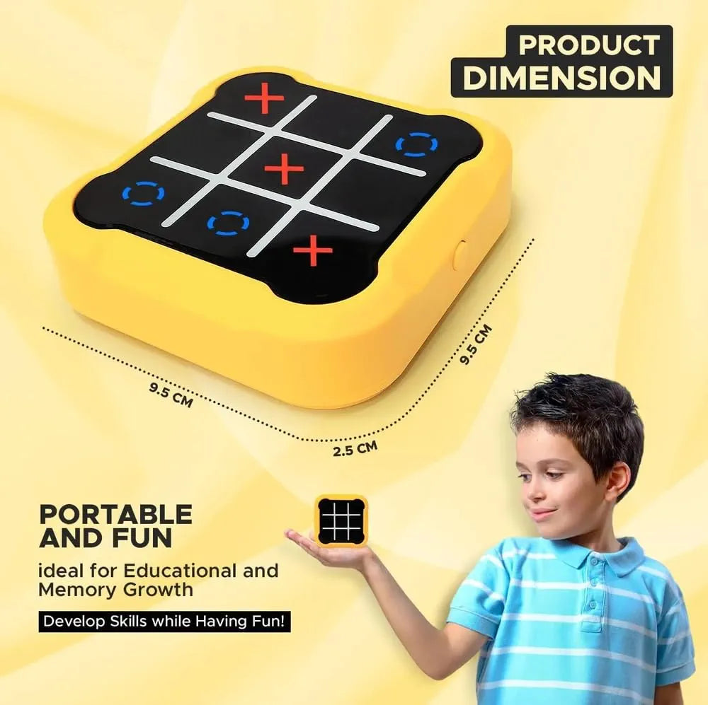 3 in 1 Electronic Tic Tac Toe Puzzle Game