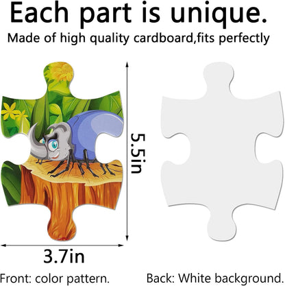 Insect Party Jumbo Floor Jigsaw Puzzle – 35 pieces