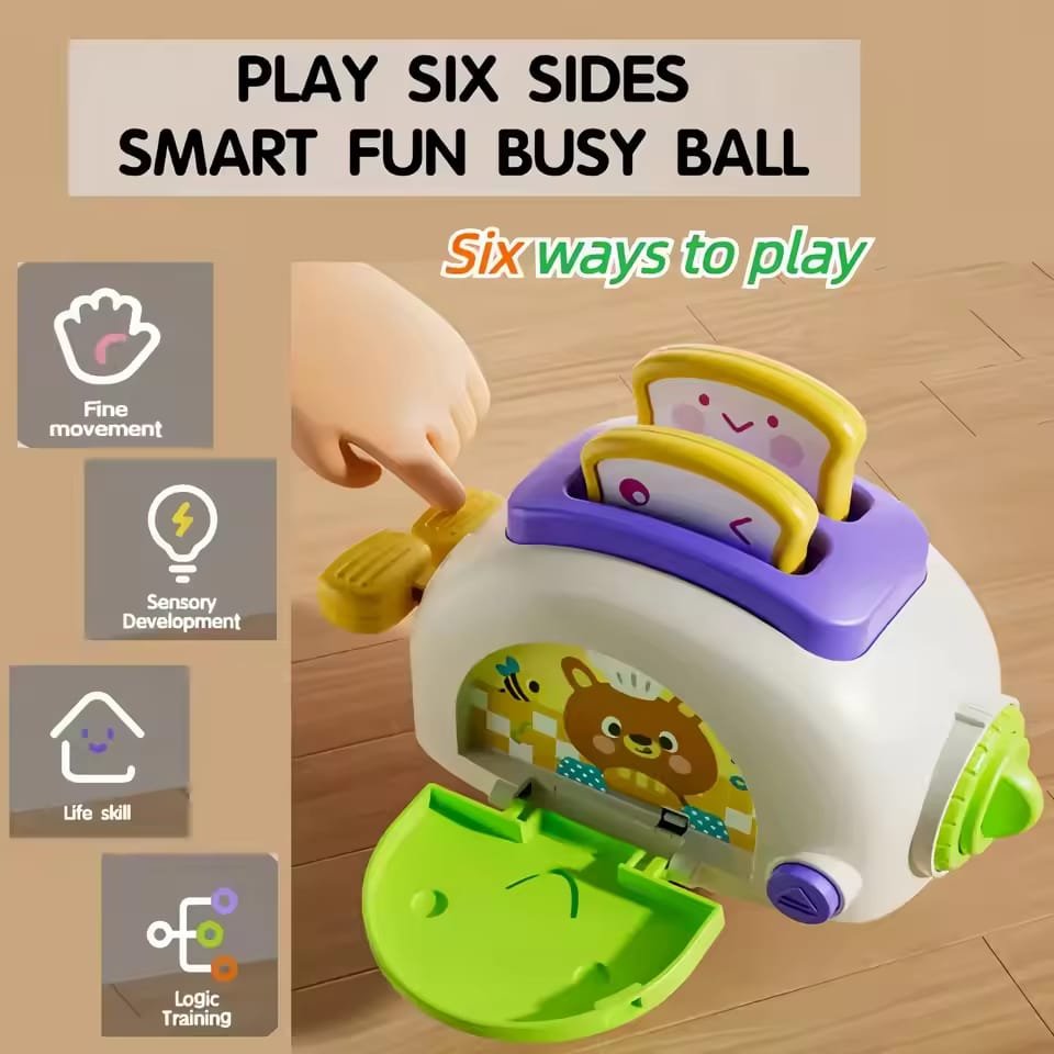 Multifunctional Toaster Busy Toy
