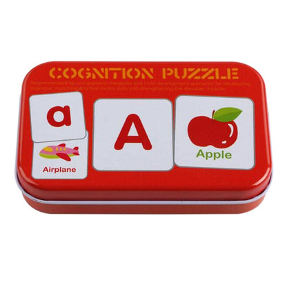 Alphabet Cognition Flash Cards (Tinbox)