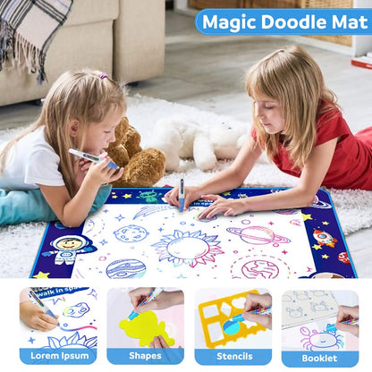 Magical Aqua Doodle Canvas Washable Drawing Mat
