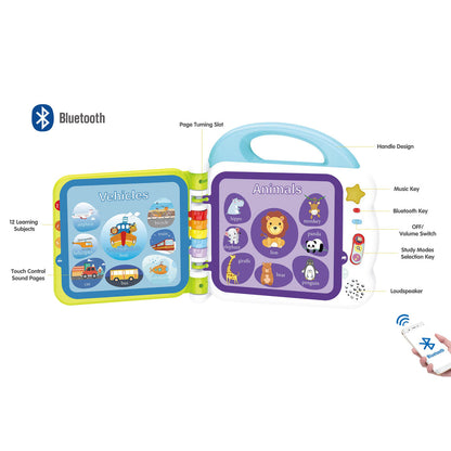 Touch and Learn Words Book with Bluetooth Function – 108 Words
