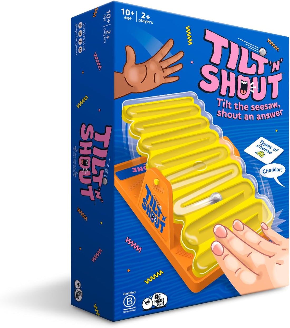 Tilt 'n' Shout: A Speedy Seasaw Family Board Game