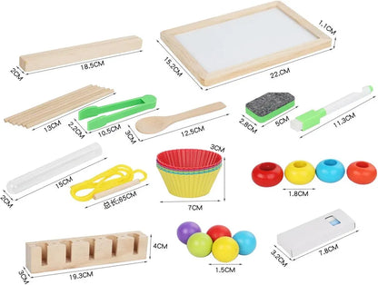 Number Cognitive Operation Bead Matching Game