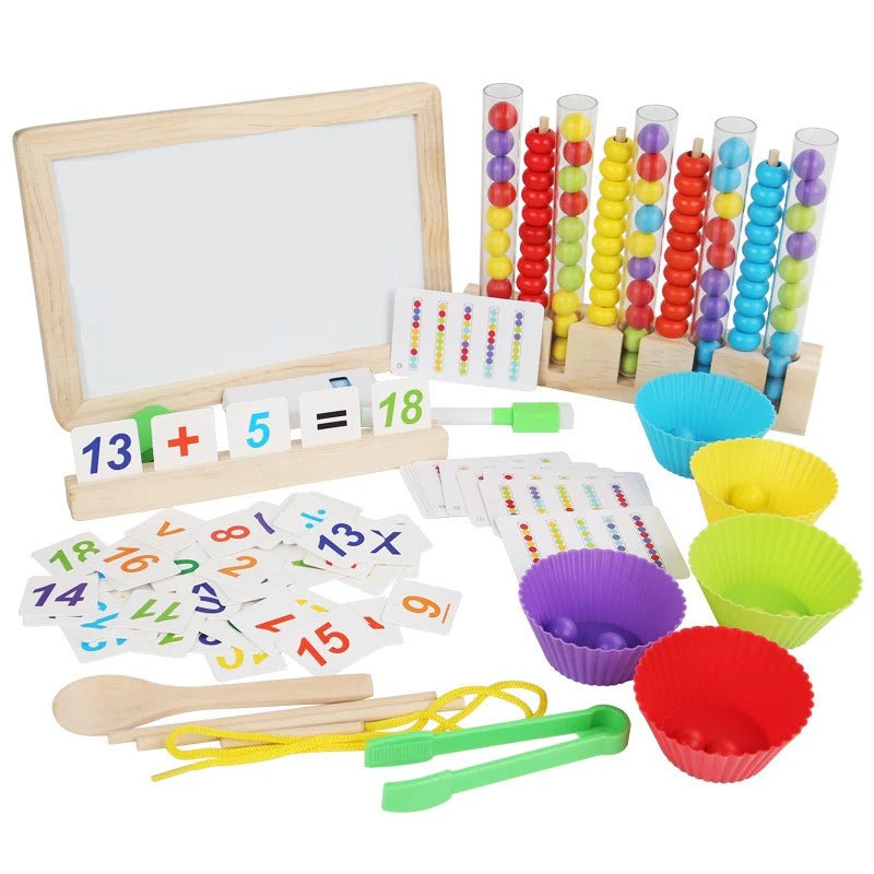 Number Cognitive Operation Bead Matching Game