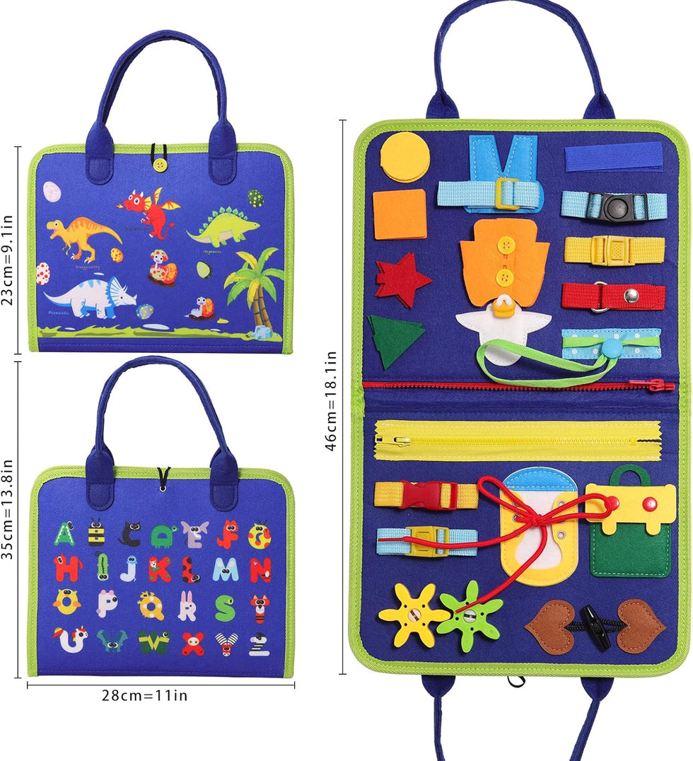 Busy Montessori Fine Motor Skills and Sensory Book