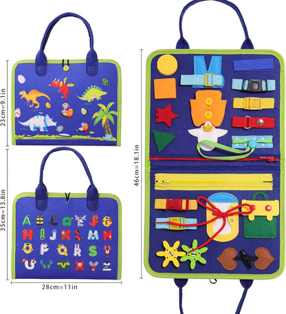 Busy Montessori Fine Motor Skills and Sensory Book