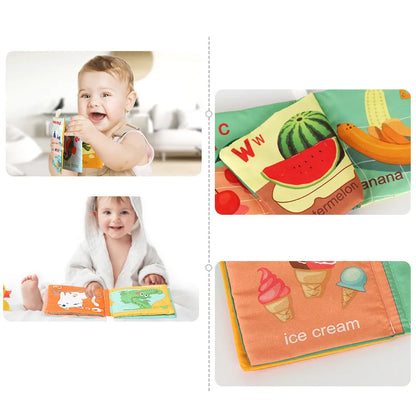 Crinkle Cloth Books for Babies (Set of 6 Books)