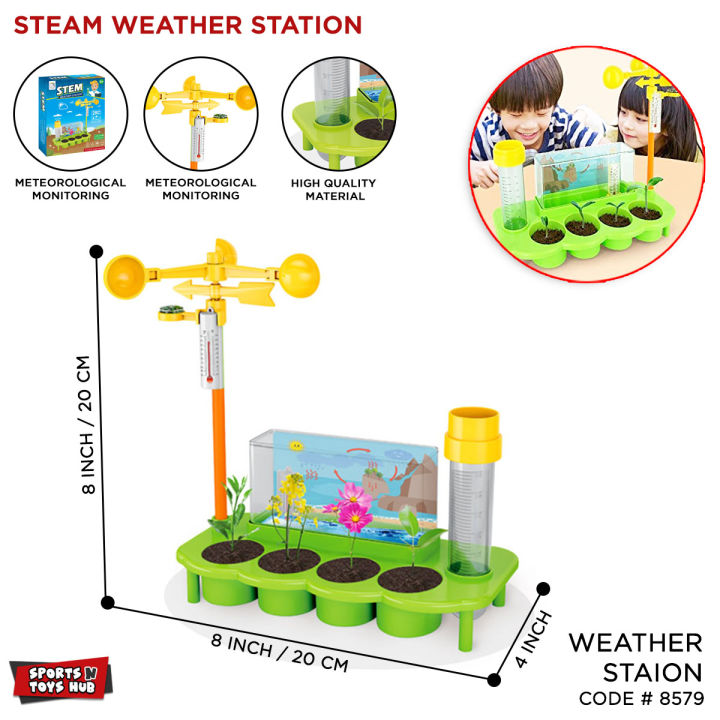 STEM Green Weather Station Experiment Kit