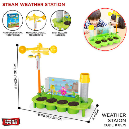 STEM Green Weather Station Experiment Kit