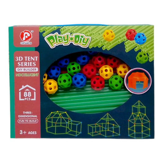 DIY- Building Tent Series: 88 pcs
