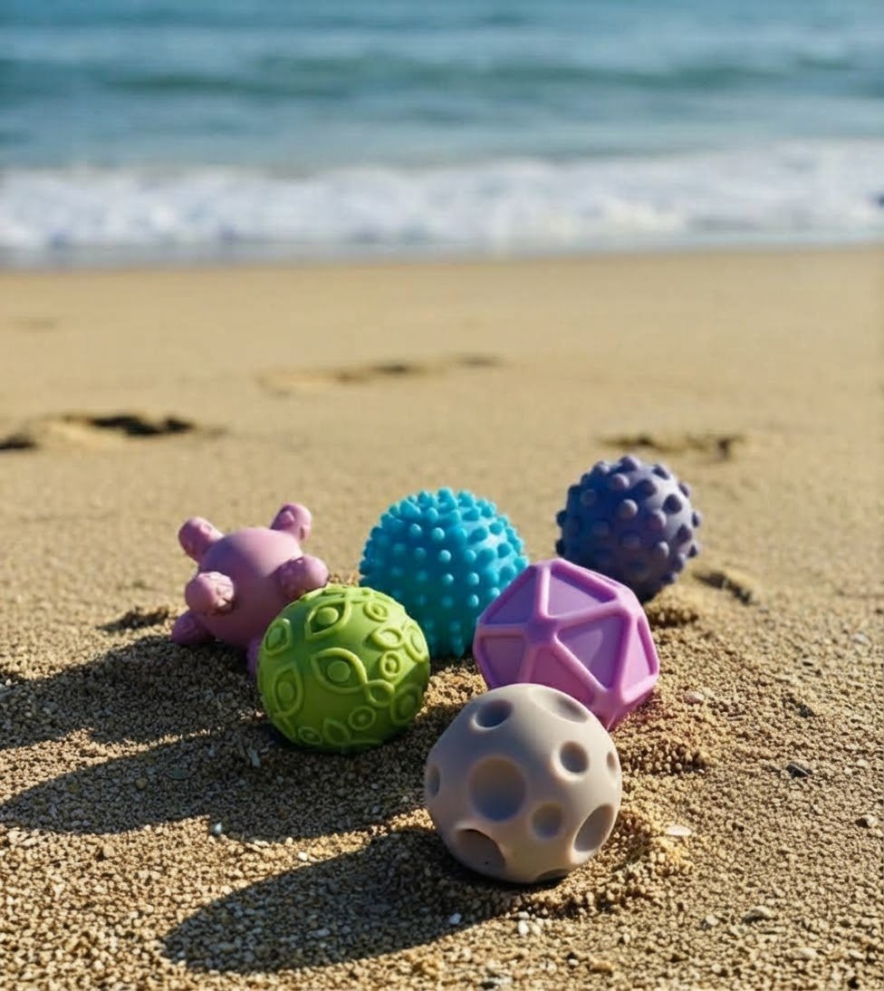 Textured Soft Squeeze Balls for Babies