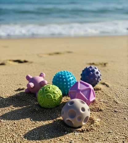 Textured Soft Squeeze Balls for Babies