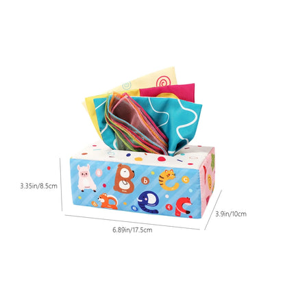 Baby Sensory Tissue Box Toy