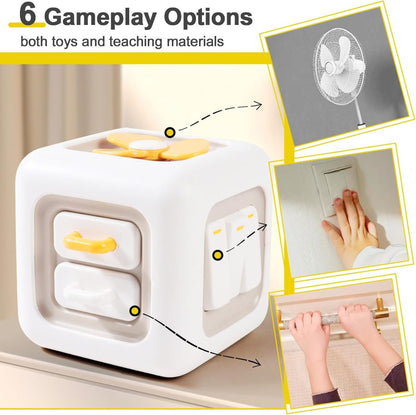 Uulzzor 6 in 1 Busy Activity Cube