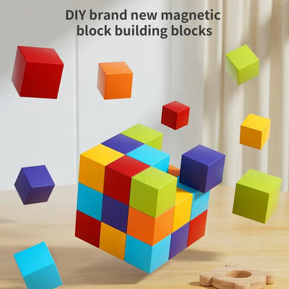 Magnetic Building Blocks Blocks – 48 pieces (2cm x 2cm)