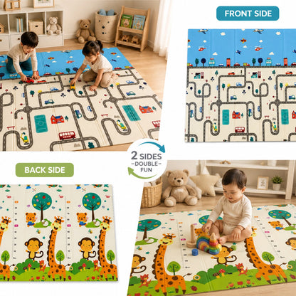 Baby Playmat – Soft, Safe & Multi-Purpose Comfort (0+ Months)
