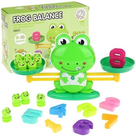 Frog Balance Scale Mathematics Learning Kit