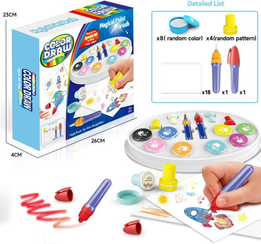 Color-Changing Magic Brush Kids Painting Set