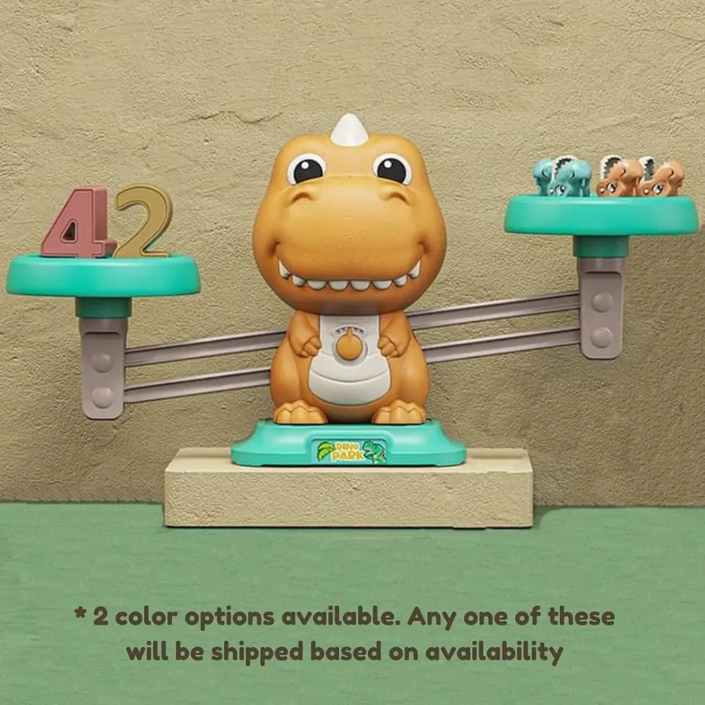 Dino Libra Math Balancing and Fishing Toy for Kids