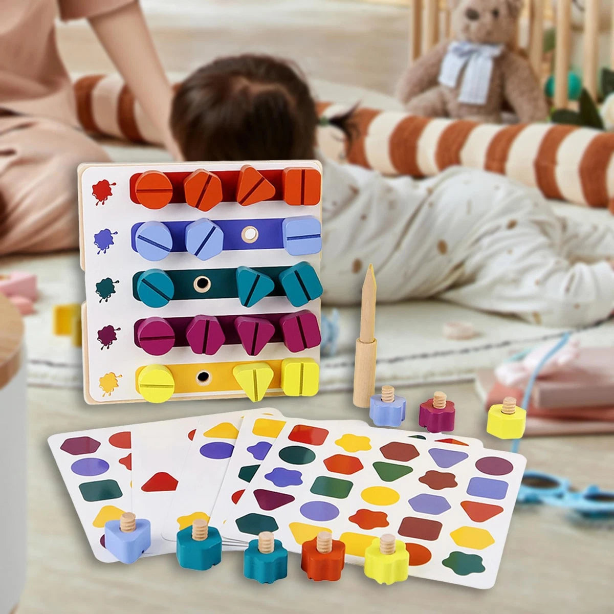 Rainbow Nut Shape Screw Driver Board