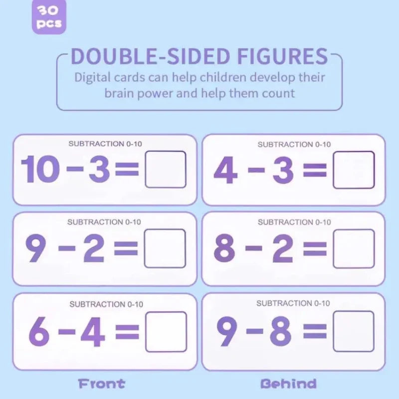 Wooden I Love Mathematics – Learning Kit