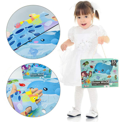Ocean Wrold Jumbo Floor Jigsaw Puzzle – 35 pieces
