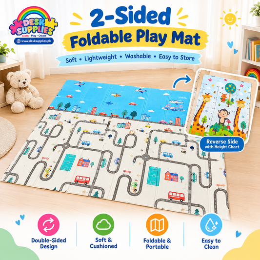 Baby Playmat – Soft, Safe & Multi-Purpose Comfort (0+ Months)