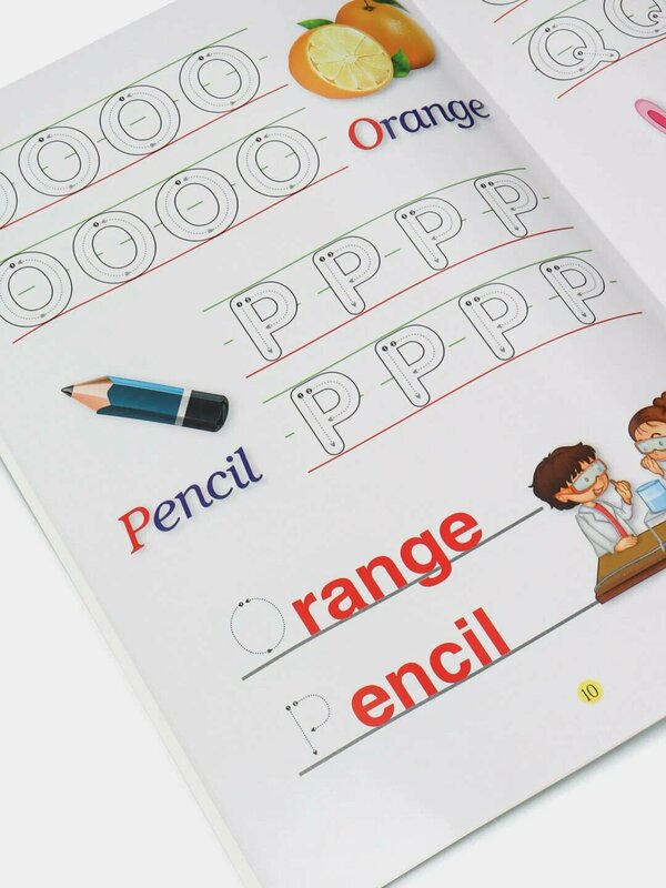 Kids First Writing Wipe & Clean - Book