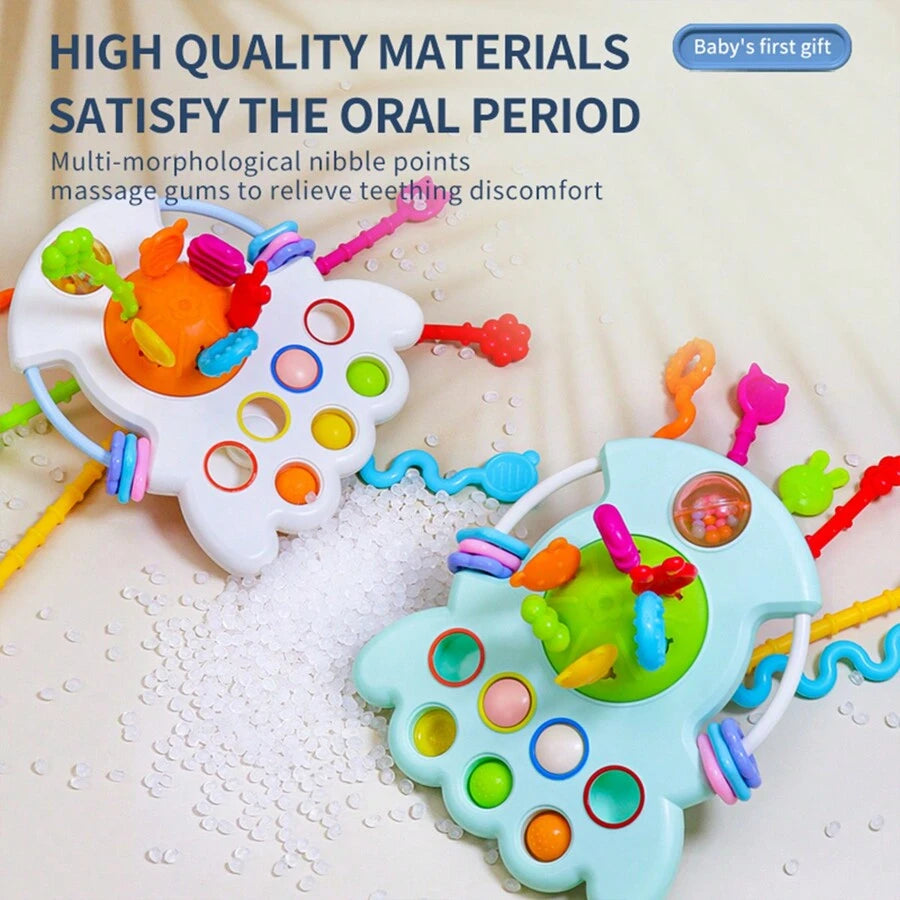 Baby Pull String Activity Toy