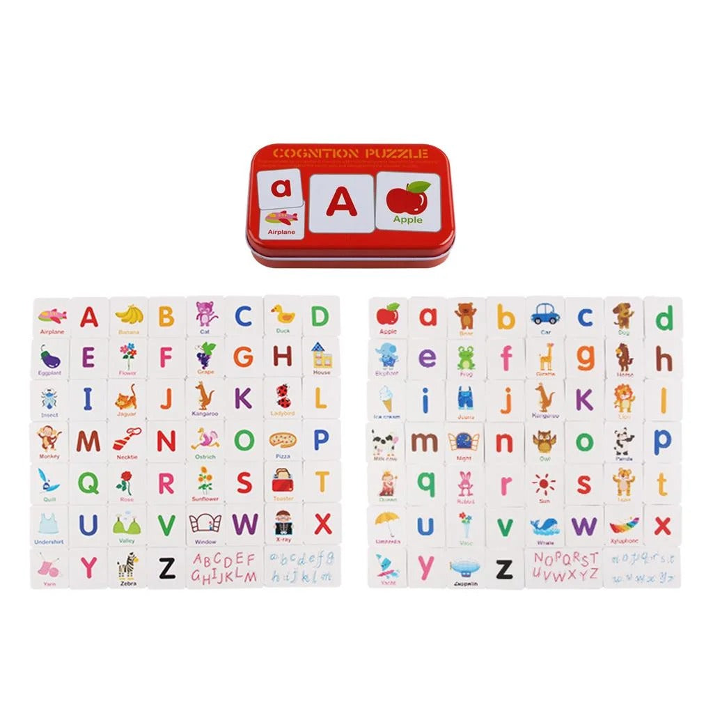 Alphabet Cognition Flash Cards (Tinbox)