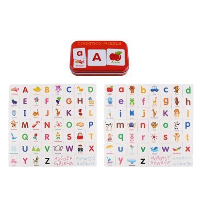 Alphabet Cognition Flash Cards (Tinbox)