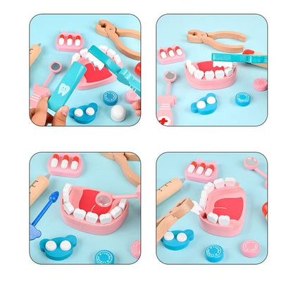 Wooden Pretend Play Doctor Set