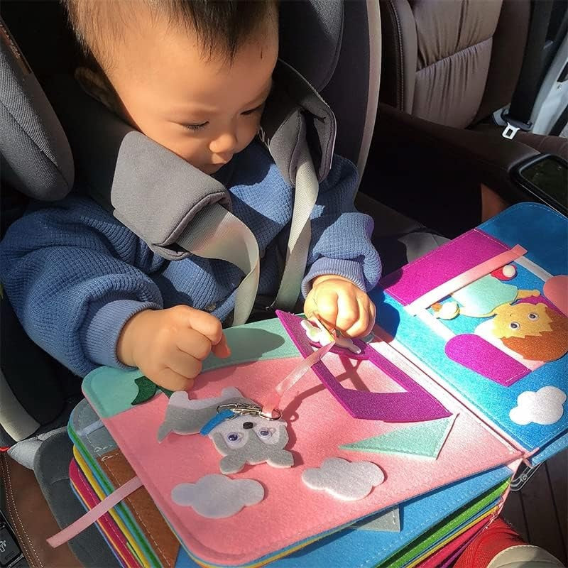 Montessori Felt Quiet Activity Book