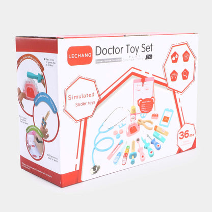 Wooden Pretend Play Doctor Set