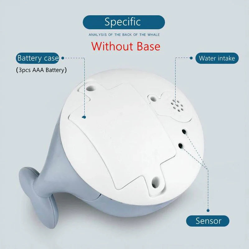 Whale Induction Spray Water Bath Toy