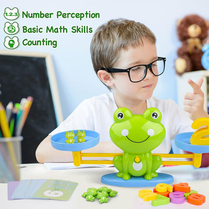 Libra Frog Balancing with Mental Maths Learning Kit