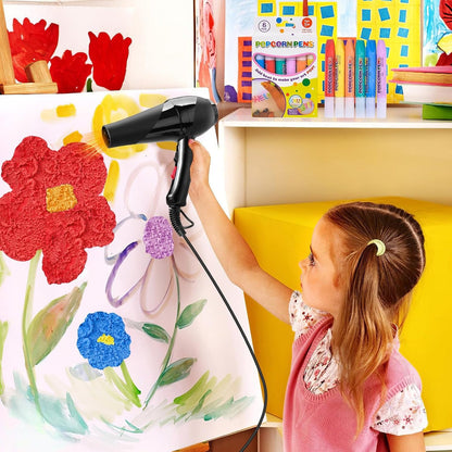 DIY 3D Art Bubble Popcorn Drawing Pens - 6 pieces