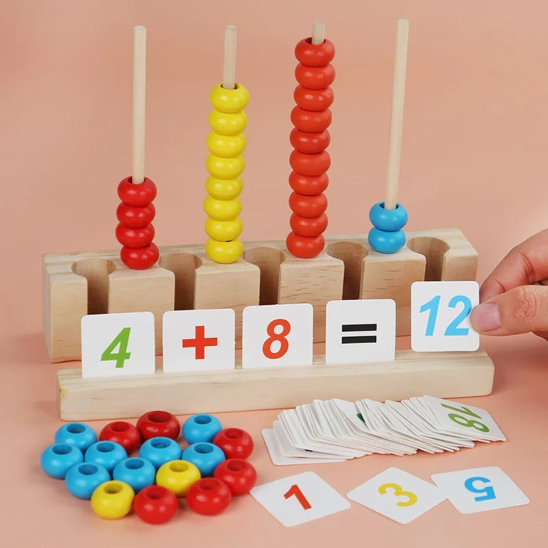 Number Cognitive Operation Bead Matching Game