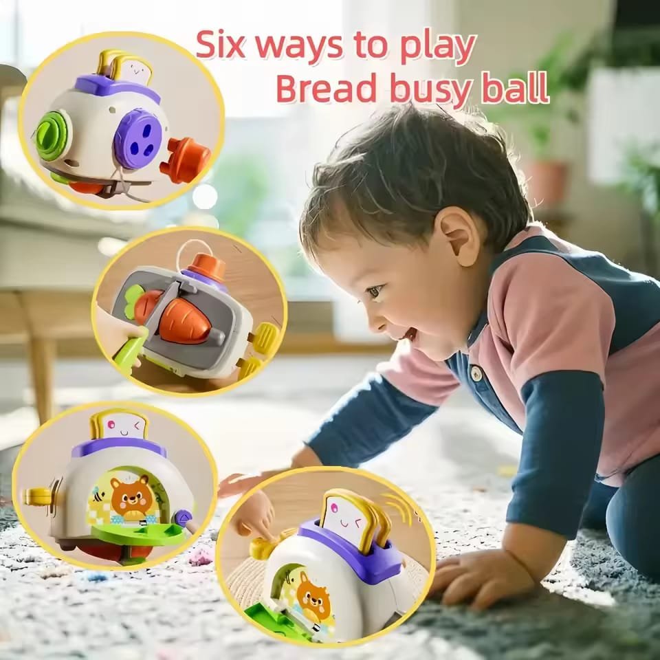 Multifunctional Toaster Busy Toy