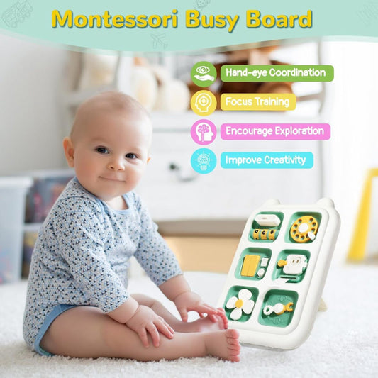 Busy Board for Toddlers