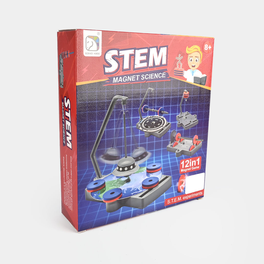 STEM Magnet Science - 12in1 Scientific Magnet Game