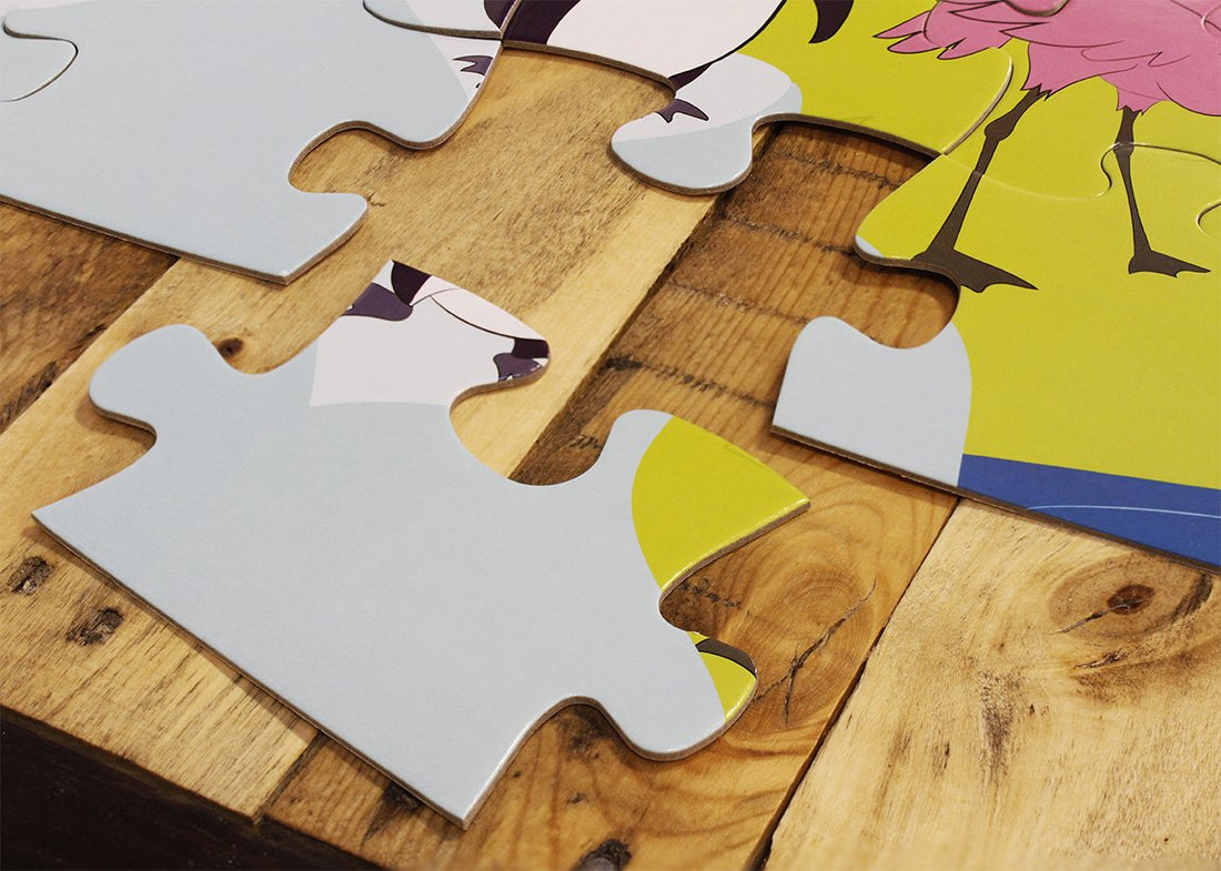Zoo Animal Jumbo Floor Jigsaw Puzzle – 35 pieces