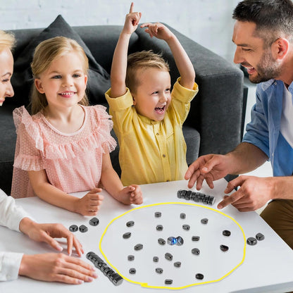 Magnetic Effect Chess Stone Family Board Game