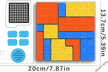 Electronic IQ Brain Teaser Puzzle Game For Kids And Adults With LCD Screen With 500 Challenges