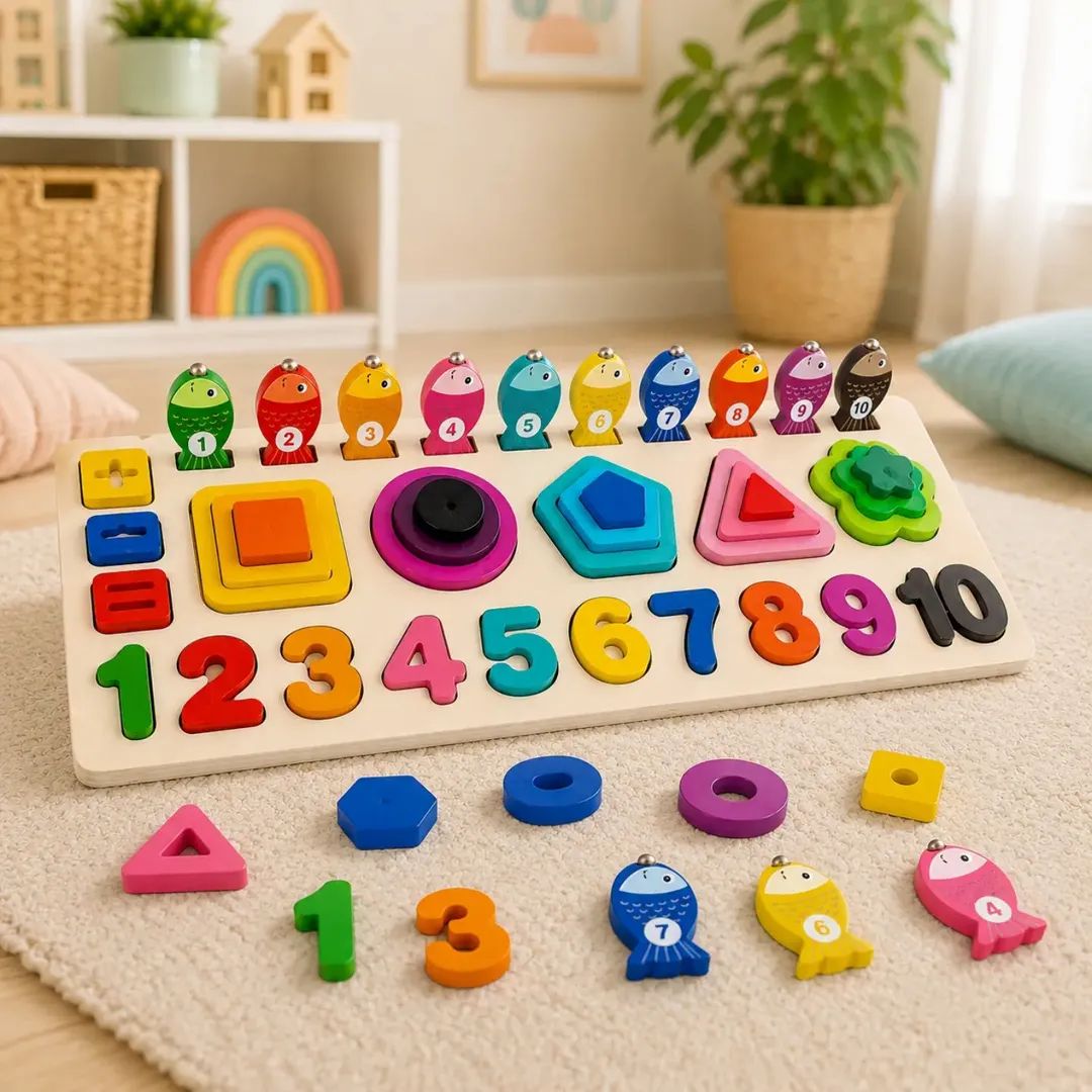 3 in 1 Multifunctional Stacked Digital Logarithmic Pairing Board