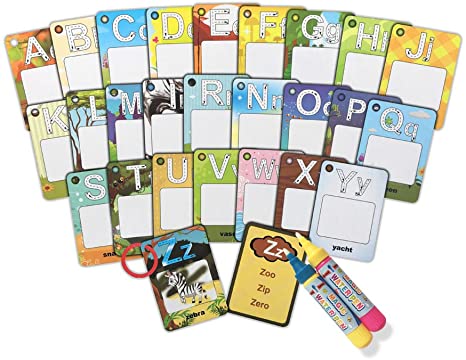 Alphabets Magic Water Word Cards