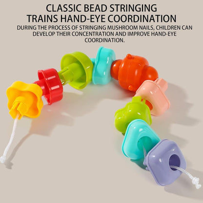 Huanger Flower Nails – Multifunctional Stacking and Shape Sorting Toy