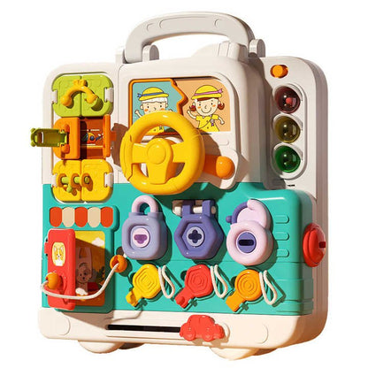 Multifunctional Busy and Sensory Board with Light and Sound