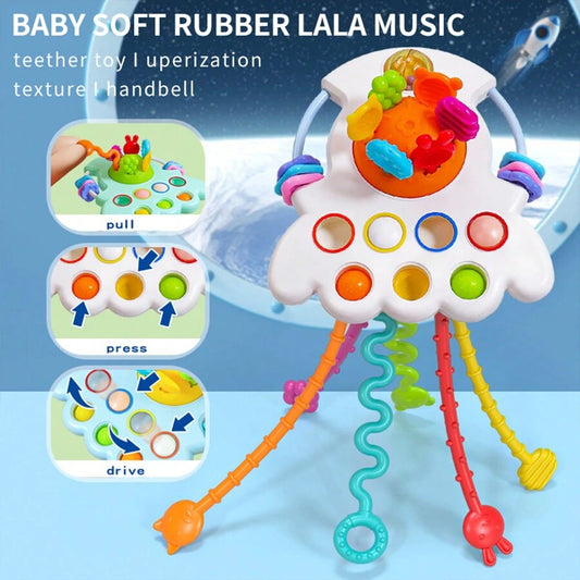 Baby Pull String Activity Toy